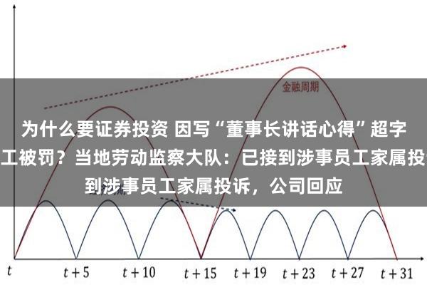 为什么要证券投资 因写“董事长讲话心得”超字数，381名员工被罚？当地劳动监察大队：已接到涉事员工家属投诉，公司回应